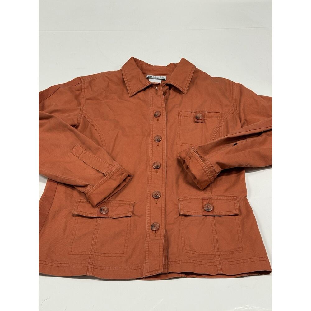 Columbia Rust Orange Utility Jacket